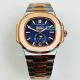 Replica Patek Philippe Nautilus Annual Calendar Watch 2-Tone Rose Gold White Dial 40MM (2)_th.jpg